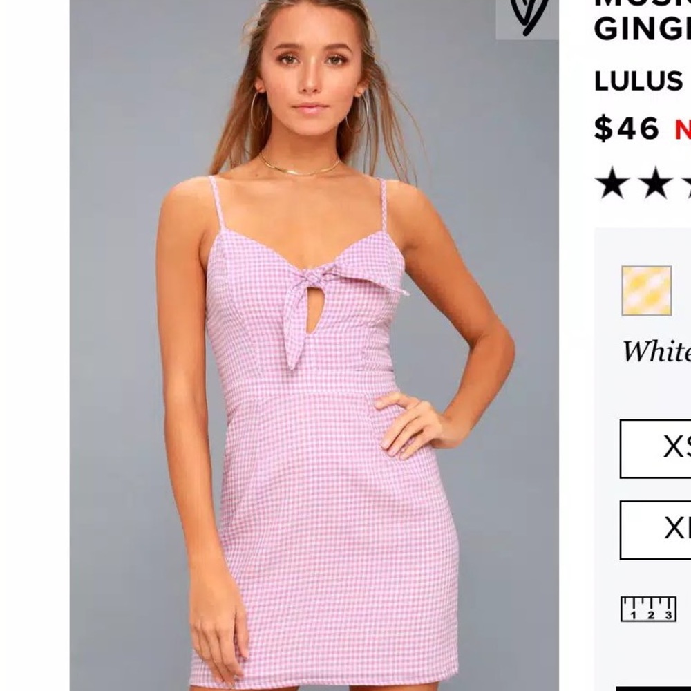 Gingham Dress